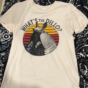 Armadillo T shirt from Cavenders
